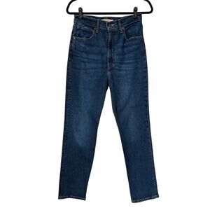 Levis 70s High Slim Straight Jeans Womens Size 27 Medium Wash Premium Denim